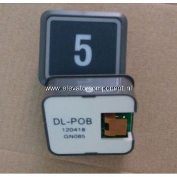 Ultrathin Push Button for Hitachi Elevators DL-POB